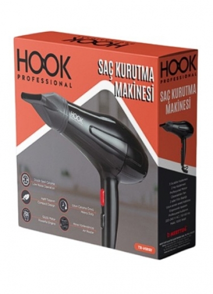 Hook HK-503 Saç Kurutma Makinesi