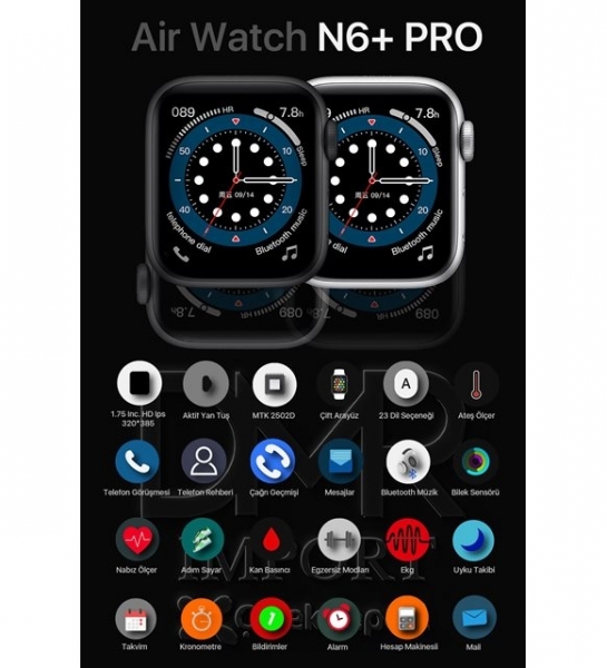 AirWatch N6+ Pro Akıllı Saat