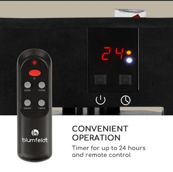 Blumfeldt Heat Guru 2000W Radyant Isıtıcı