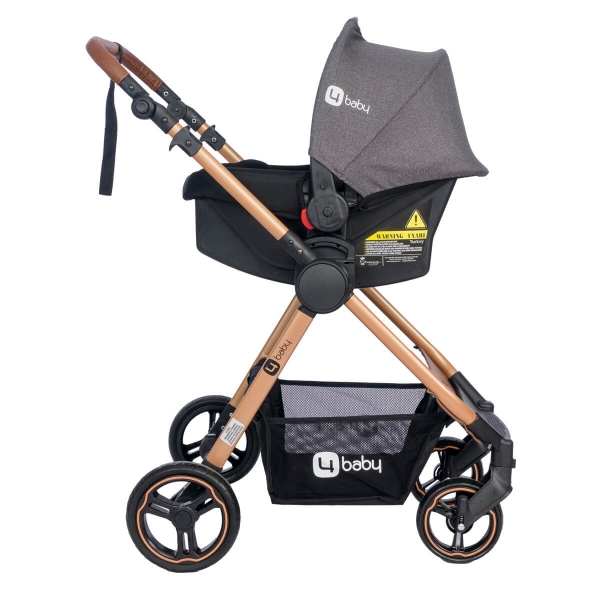 4 Baby AB-340 Bagi Gold Çift Yönlü Bebek Arabası