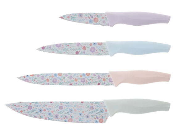 Karaca Flowers Bıçak Seti 4 Parça