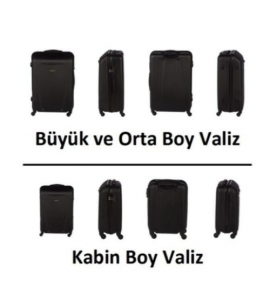 Zeus&co Armour 3'lü Valiz Seti