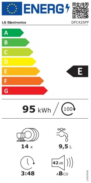 LG DFC425FP Bulaşık Makinesi