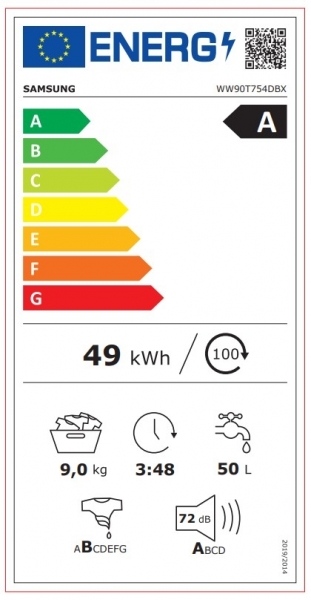 Samsung WW7500T (WW90T754DBX1/AH) Çamaşır Makinesi