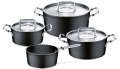 Fissler Protect Luno 7 Parça Çelik Tencere Seti resim