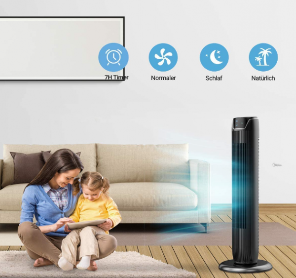 Midea FZ10-17JR Kule Tipi Vantilatör