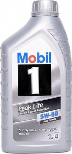 Mobil 1 Peak Life 5W-50 Motor Yağı (1 litre)