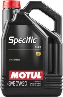 Motul Specific 5122 0W-20 Motor Yağı