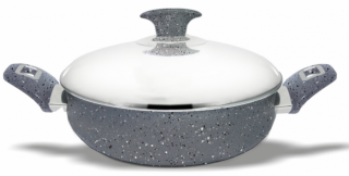 Akyıldız Blacksun Grano Classic Basık Tencere 26 cm