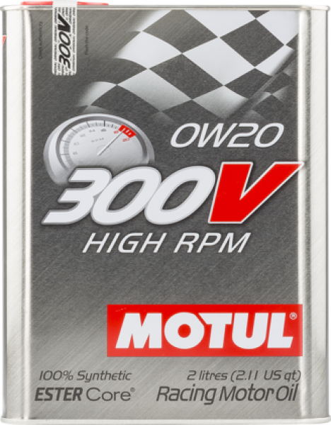 Motul 300V High RPM 0W-20 Motor Yağı (2 litre)