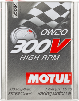 Motul 300V High RPM 0W-20 Motor Yağı