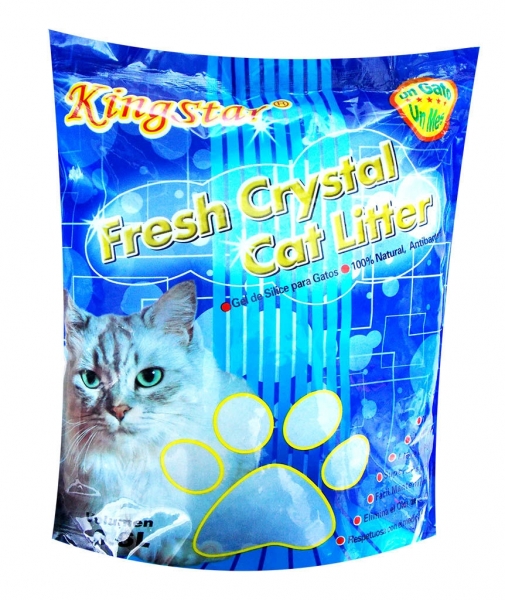 Bilinmeyen Marka King Star Fresh Crystal Silika 3.6 lt Kedi Kumu