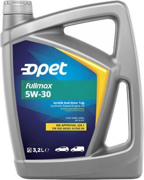 Opet Fullmax 5W-30 Motor Yağı (3.2 litre)