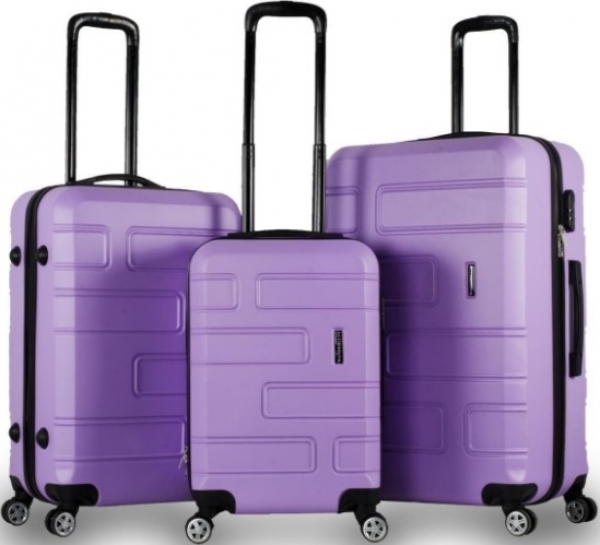 Wanderlust TR1769 Unisex Abs 3'lü Valiz Seti