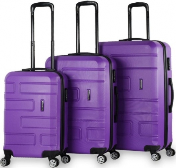 Wanderlust TR1769 Unisex Abs 3'lü Valiz Seti