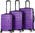 Wanderlust TR1769 Unisex Abs 3'lü Valiz Seti resim