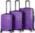 Wanderlust TR1769 Unisex Abs 3'lü Valiz Seti
