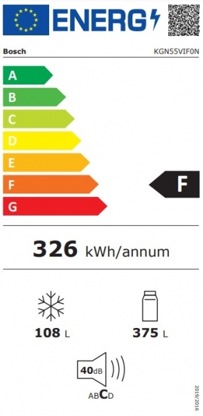 Bosch KGN55VIF0N Buzdolabı