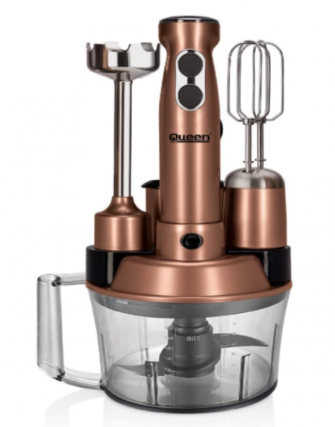 Queen Blendmix Pro Blender (Siyah / Rose)