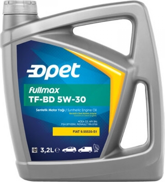 Opet Fullmax TF-BD 5W-30 Motor Yağı (3.2 litre)