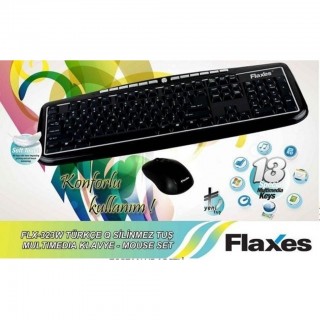 Flaxes FLX-323W Klavye & Mouse Seti