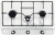 Erato EO-203DB Solo (Set Üstü) Gazlı Ocak