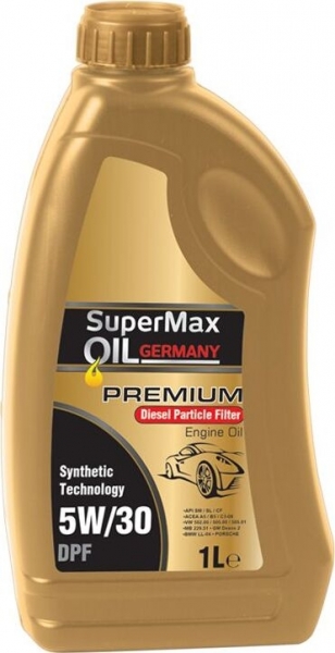 SuperMax Oilgermany Premium DPF 5W-30 Motor Yağı (1 litre)