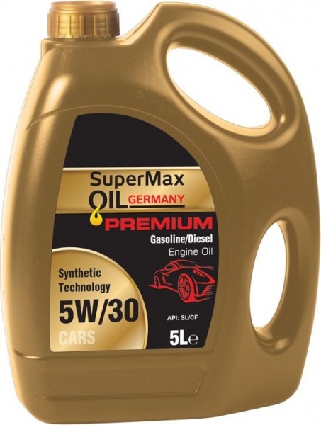 SuperMax Oilgermany Premium 5W-30 Motor Yağı (5 litre)