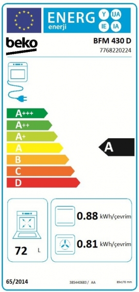 Beko BFM 430 D Ankastre Fırın