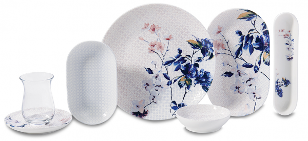 Korkmaz Gardena Collection A8394 28 Parça Kahvaltı Takımı