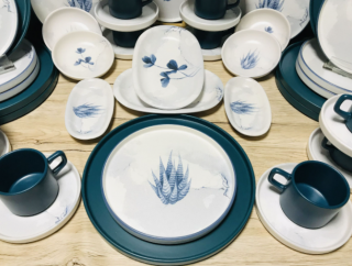 Keramika Blue Magic 56 Parça Kahvaltı Takımı