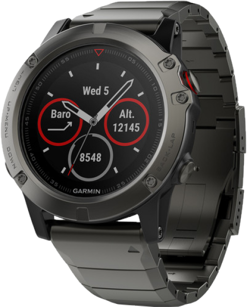 Garmin Fenix 5X Sapphire Aktivite Saati