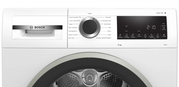 Bosch WQG242A0TR Isı Pompalı Kurutma Makinesi