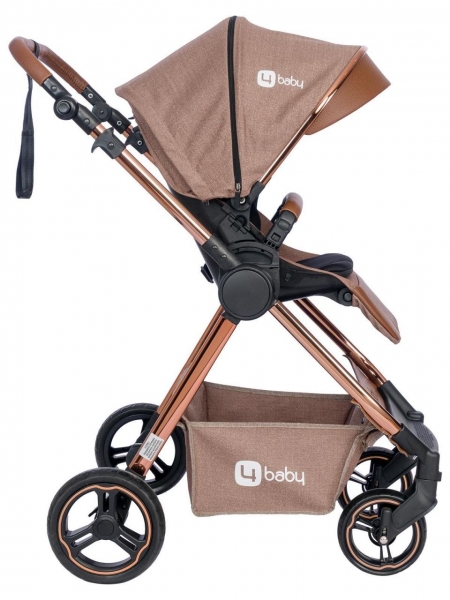 4 Baby AB-473 Bagi Bronz Premium Travel Sistem Bebek Arabası