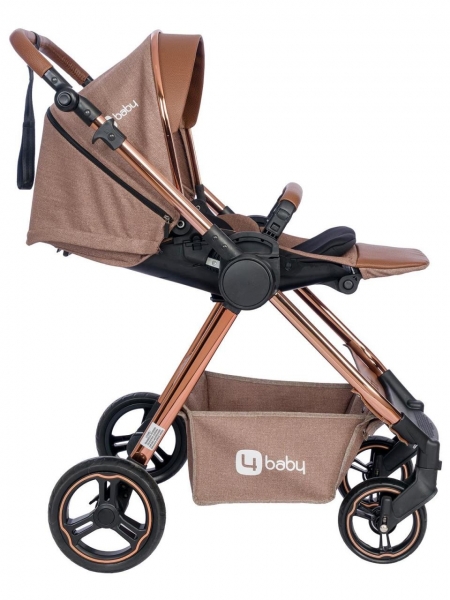 4 Baby AB-473 Bagi Bronz Premium Travel Sistem Bebek Arabası