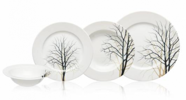 Neva Çınar N3086 24 Parça Yemek Takımı (24 Parça)