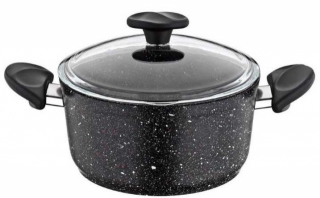 Papilla Vilma Granit Derin Tencere 20 cm