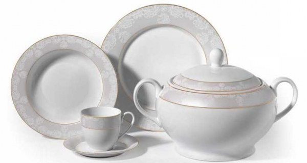 Korkmaz Bianca A8025 86 Parça Yemek Takımı