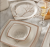 Karaca Fine Bone Grand Gold 60 Parça Yemek Takımı
