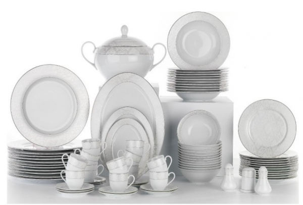 Schafer Alfa PLT01 85 Parça Yemek Takımı