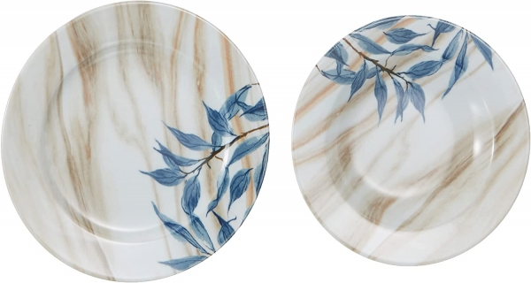 Porland Bluish 24 Parça Yemek Takımı