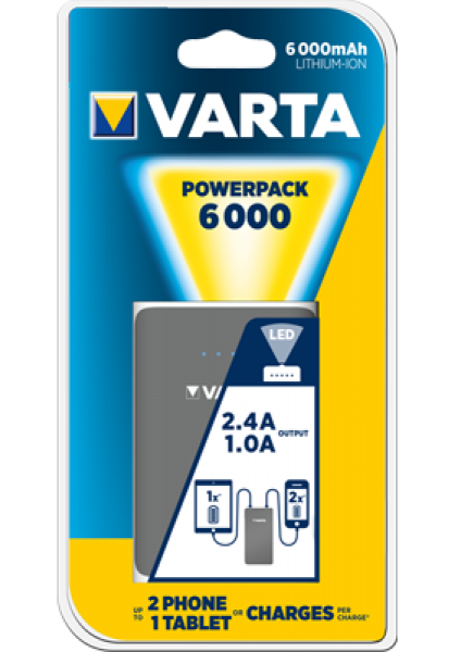 Varta PowerPack 6000 6000 mAh Powerbank