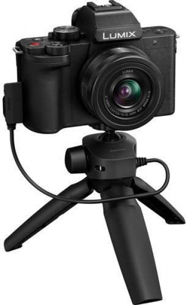 Panasonic Lumix G100 12-32mm + Tripod Aynasız Fotoğraf Makinesi