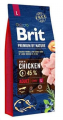 Brit Premium By Nature Tavuklu Büyük Irk 15 kg resim