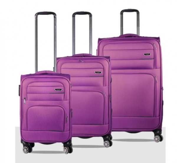 Fossil 1102 Travel Kumaş 3'lü Valiz Seti