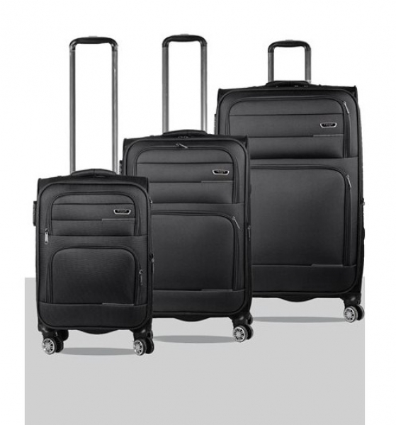 Fossil 1102 Travel Kumaş 3'lü Valiz Seti