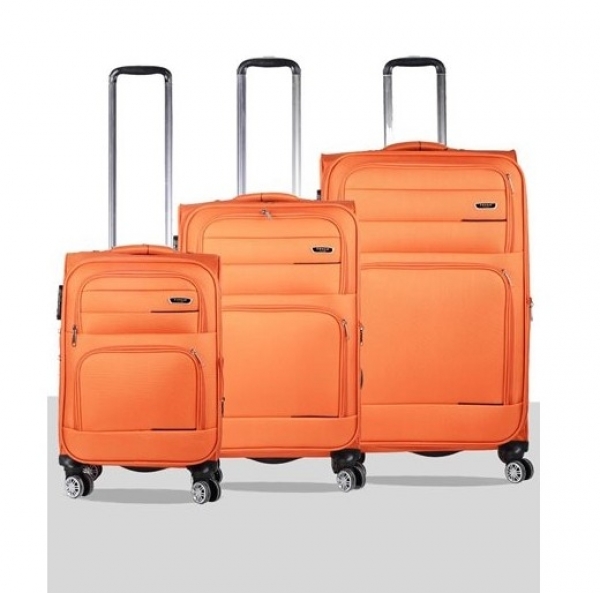 Fossil 1102 Travel Kumaş 3'lü Valiz Seti
