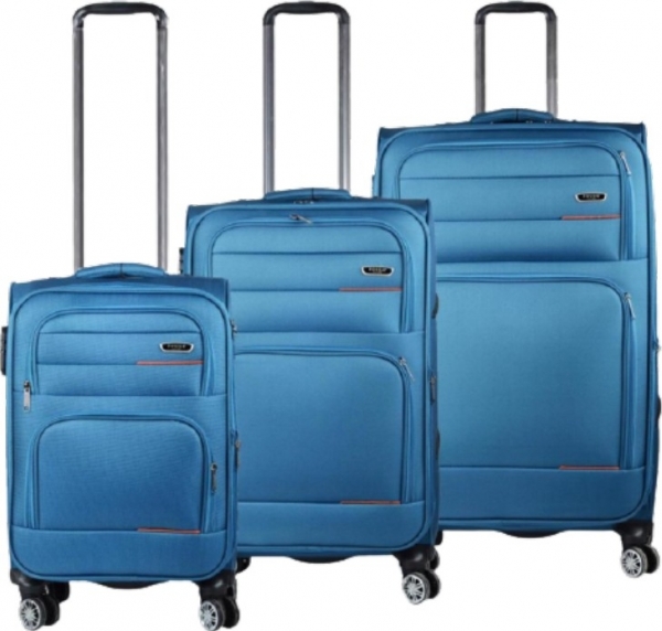 Fossil 1102 Travel Kumaş 3'lü Valiz Seti
