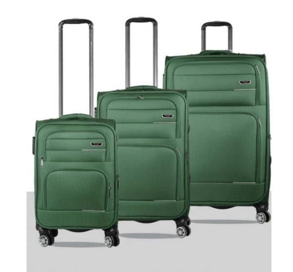 Fossil 1102 Travel Kumaş 3'lü Valiz Seti