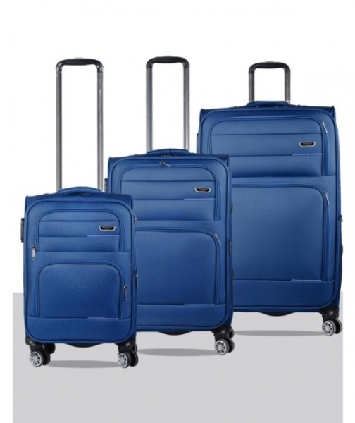 Fossil 1102 Travel Kumaş 3'lü Valiz Seti